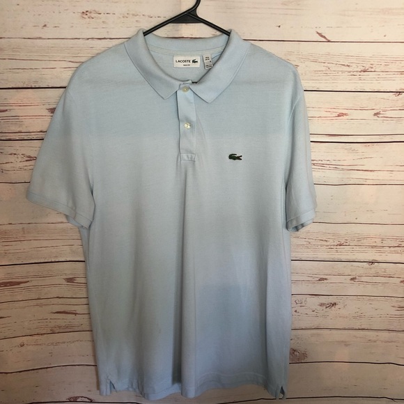 lacoste baby blue polo